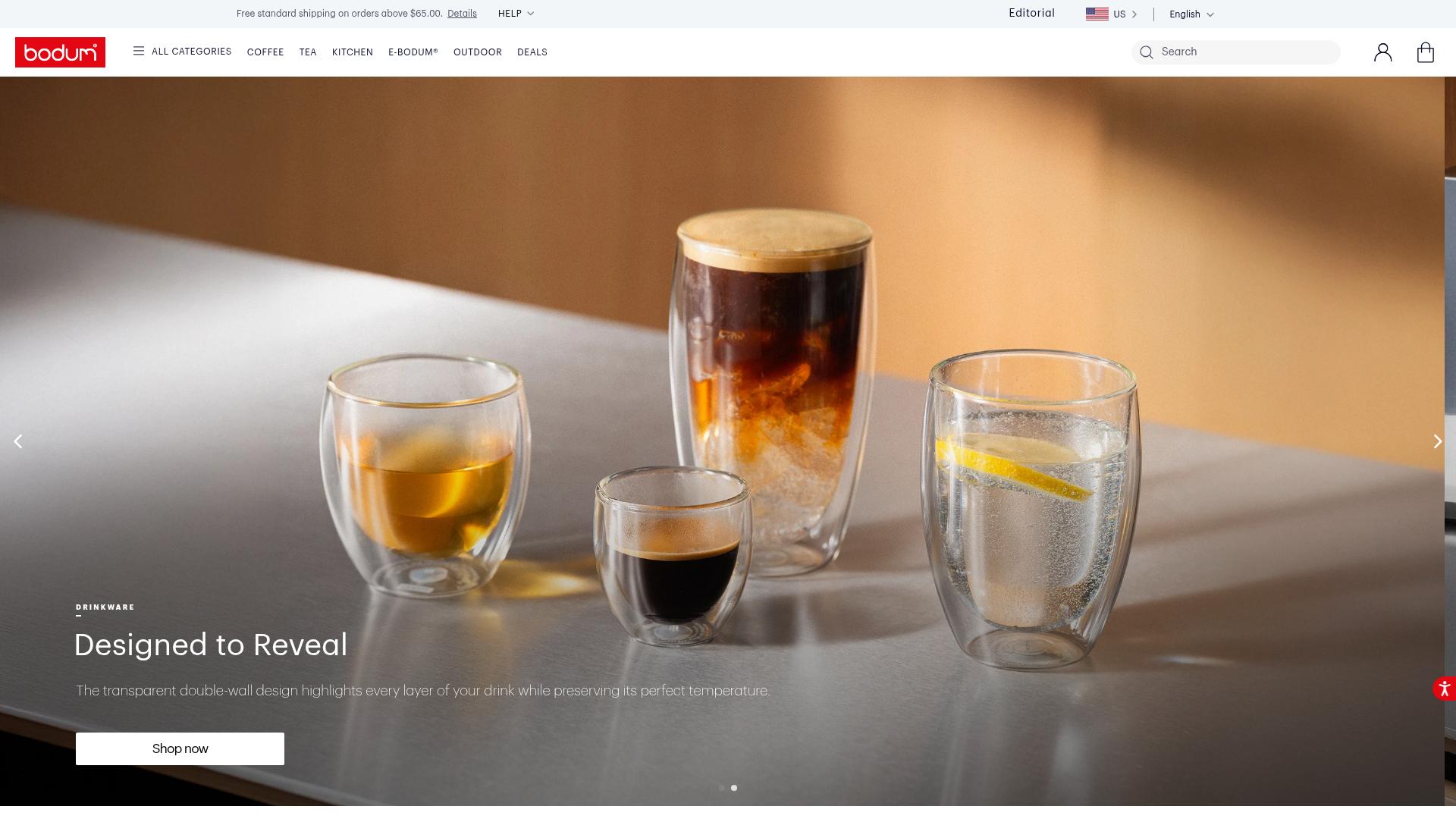 4. Bodum (Bistro Electric Milk Frother) Homepage